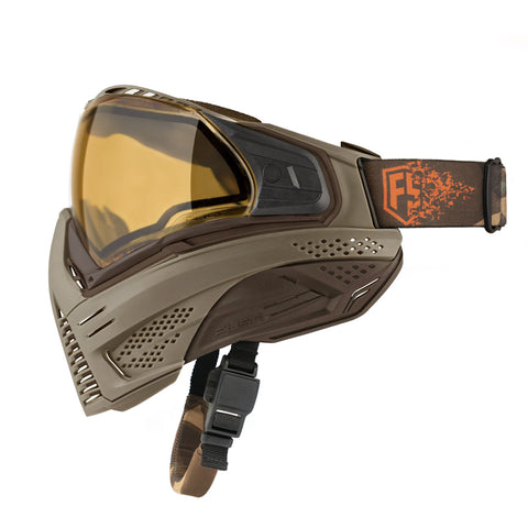 PUSH UNITE GOGGLES - Flat Dark Earth (FDE) Paintball Mask