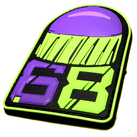 .68 CAL FSR PATCH - Purple Green - MAGFED PROSHOP - 1