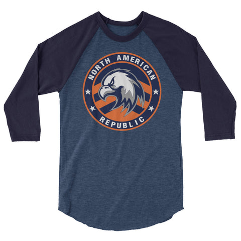 Dominion 6 N.A.R 3/4 sleeve raglan shirt
