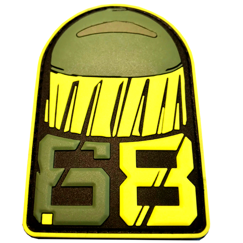 .68 CAL FSR PATCH - Smoke/Yellow