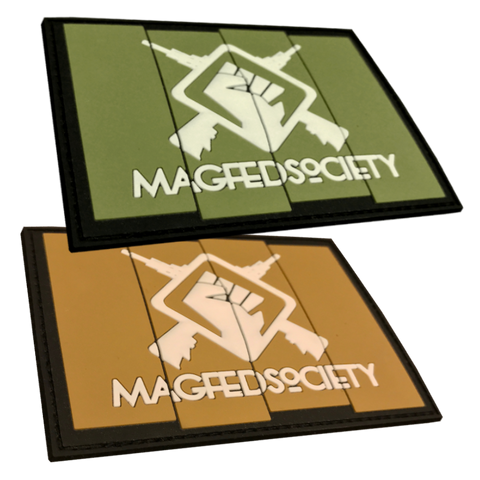 MAGFED SOCIETY BATTLE PACK PATCHES (OD & Tan) - MAGFED PROSHOP - 1
