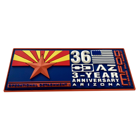 ODAZ MFOG 36 - 3 Year Anniversary Patch