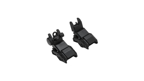 Metal Flip-Up Front & Rear Iron Sights